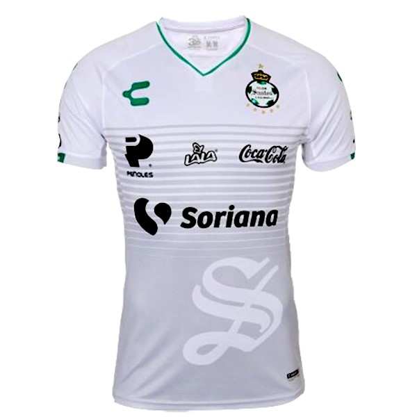 Camiseta Santos Laguna 3ª 2018/19 Blanco